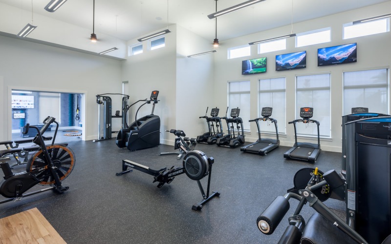 State-of-the-art Fitness Center At Abacus Alamo Ranch