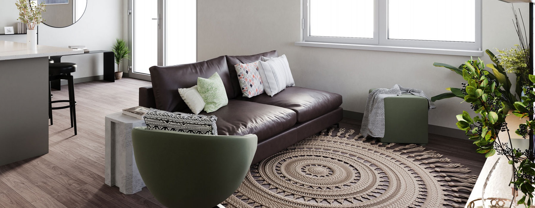 Living Room features open concept floorplan